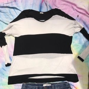 Black & white shirt from Garage